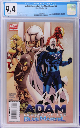 We recommend a CGC 9.4. If the book continues to double in value then you will still do well, and have less at risk. Click to buy a copy