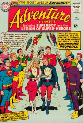 Adventure Comics #337: Marriage Issue. Click for values