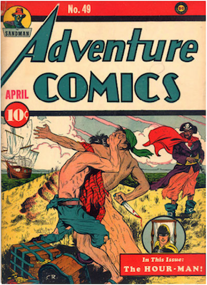 Adventure Comics #49. Click for values.