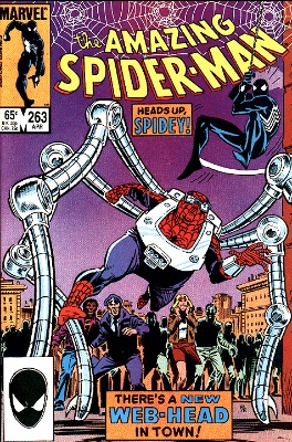 Amazing Spider-Man 263, first Normie Osborn, aka Spider Kid