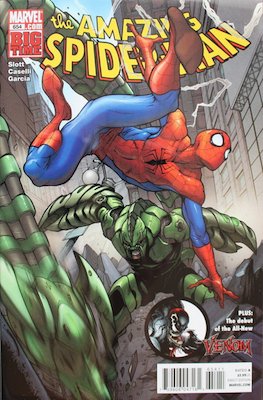 Amazing Spider-Man #654 (May, 2011): First appearance of Agent Venom. Click for values