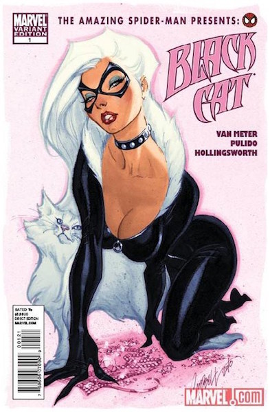 #28: Amazing Spider-man Presents: Black Cat 1 Campbell Variant (2010). Click for values