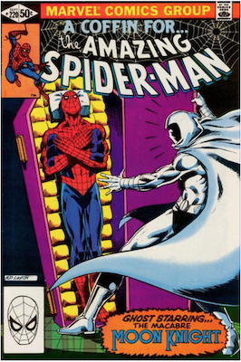 Amazing Spider-Man #220; Moon Knight appearance. Click for values.