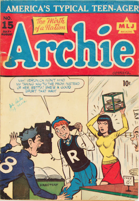 Archie Comics #15. Click for current values.