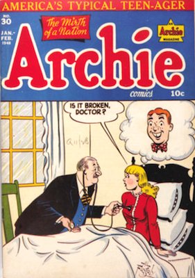 Archie Comics #30. Click for current values.