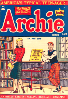 Archie Comics #36. Click for current values.