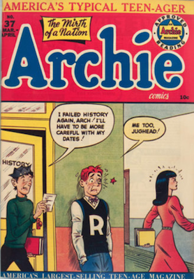 Archie Comics #37. Click for current values.