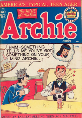 Archie Comics #40. Click for current values.