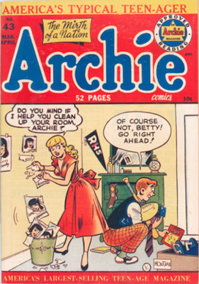 Archie Comics #43. Click for current values.