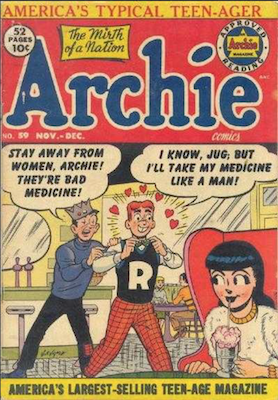 Archie Comics #59. Click for current values.