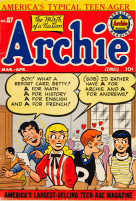 Archie Comics #67. Click for current values.