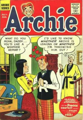 Archie Comics #87. Click for current values.