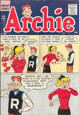 Archie Comics #90. Click for current values.
