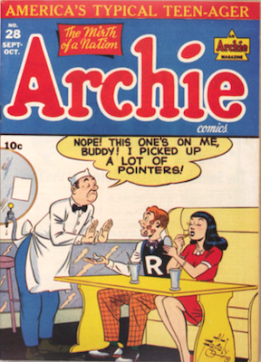 Archie Comics #28. Click for current values.