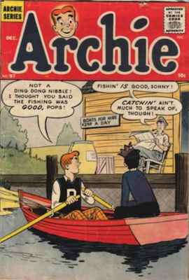 Archie Comics #97. Click for current values.