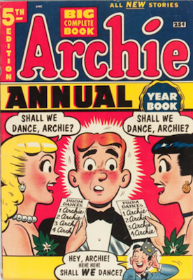 Archie Annual #5: rare in high grade. Click for values