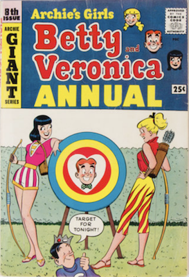 Archie's Girls Betty and Veronica Annual #8. Click for values