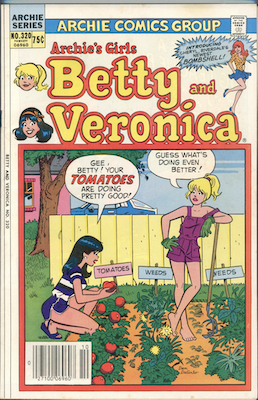 Archie's Girls Betty and Veronica 320 Canadian price variant