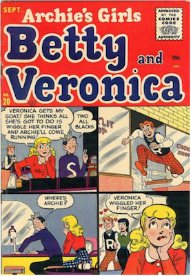 Archie's Girls Betty and Veronica #20. Click for current values.
