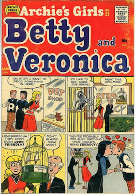 Archie's Girls Betty and Veronica #22. Click for current values.