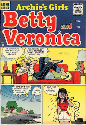 Archie's Girls Betty and Veronica #27. Click for current values.