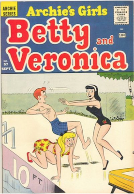 Archie's Girls Betty and Veronica #57. Click for current values.