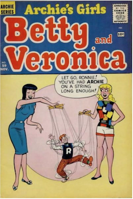 Archie's Girls Betty and Veronica #59. Click for current values. Archie's Girls Betty and Veronica #59. Click for current values.