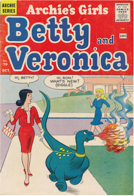 Archie's Girls Betty and Veronica #70. Click for current values.