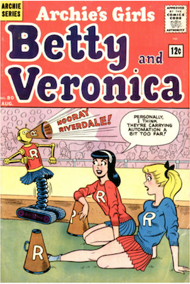 Archie's Girls Betty and Veronica #80. Click for current values. Archie's Girls Betty and Veronica #80. Click for current values.