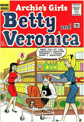 Archie's Girls Betty and Veronica #94. Click for current values.