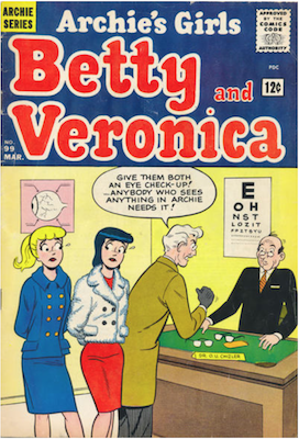 Archie's Girls Betty and Veronica #99. Click for current values.