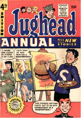 Archie's Pal Jughead Annual #4. Click for current values.