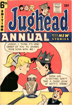 Archie's Pal Jughead Annual #6. Click for current values.