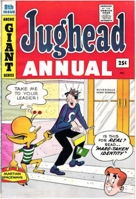 Archie's Pal Jughead Annual #8. Click for current values.