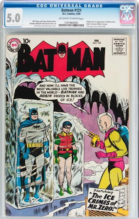 This Batman #121 is graded 5.0 by CGC. It's clean and respectable.