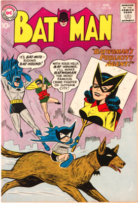 Batman comic #133. Click for values