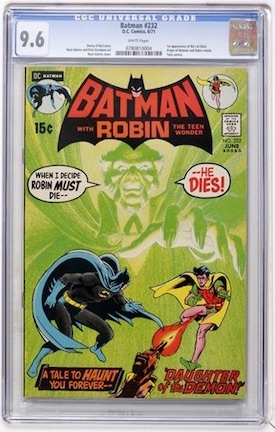 A classic Neal Adams cover, Batman #232 is a very important key issue comic... but it's not as important as Tek #359 in our opinion.