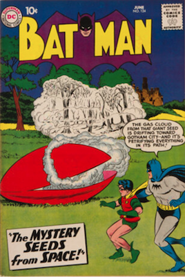 Batman comic #124. Click for values at Goldin
