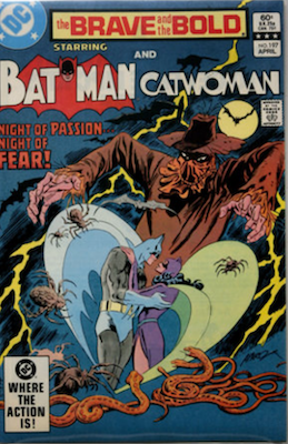 Brave and the Bold #197: Marriage of Catwoman and Batman (Earth II). Scarecrow cover. Click for values