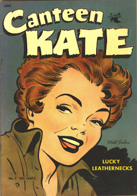Canteen Kate #2: Matt Baker cover art. Click for values