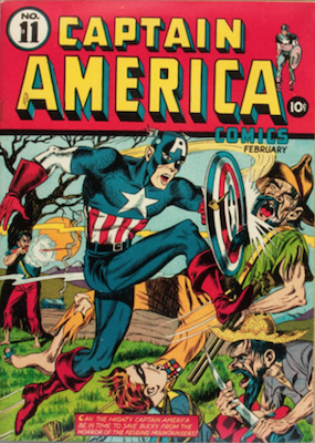 Captain America Comics #11. Click for current values.