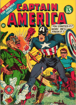 Captain America Comics #13. Click for current values.