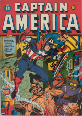 Captain America Comics #15. Click for current values.