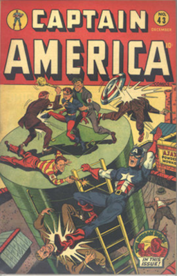 Captain America Comics #43. Click for current values.
