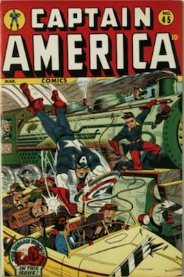 Captain America Comic Book Values