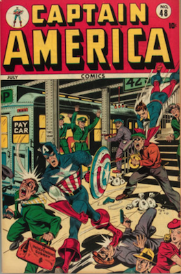 Captain America Comics #48. Click for current values.