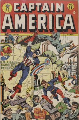 Captain America Comics #49. Click for current values.