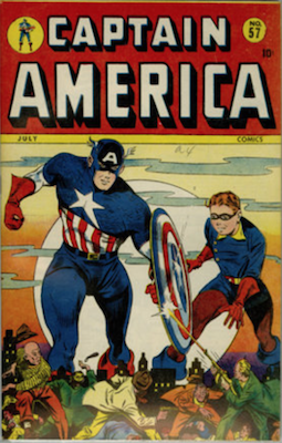 Captain America Comics #57. Click for current values.