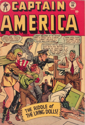 Captain America Comics #68. Click for current values.