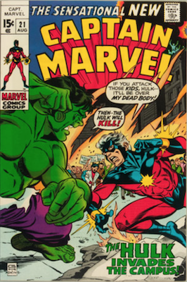 Captain Marvel #21. Click for current values.